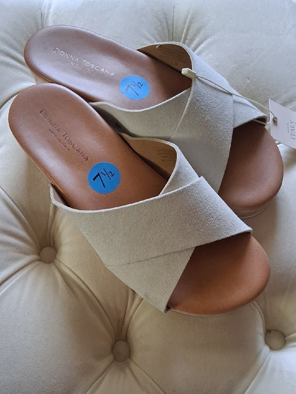 Italian Suede Sandals